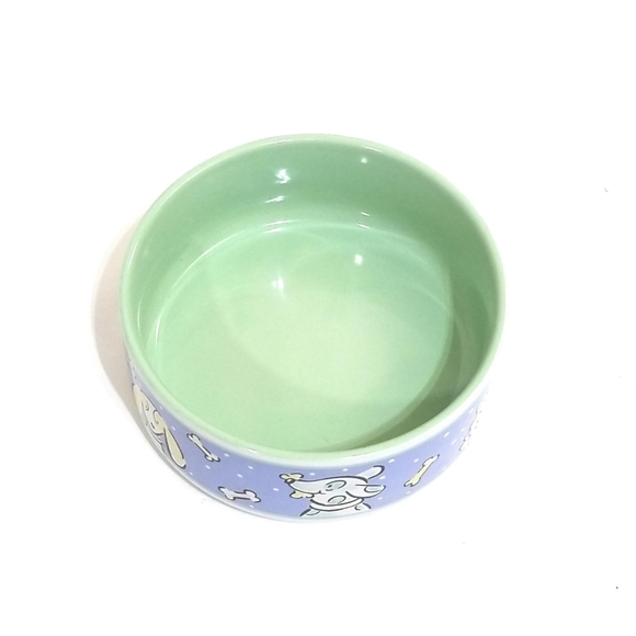 PETZAZZ Funky Dog Ceramic Bowl 5" - Picture 2 of 4